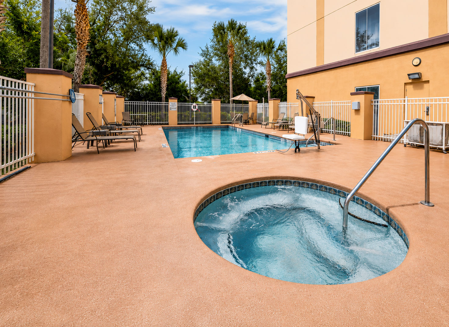 pool area